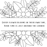 Flow Colouring Page